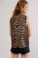 Damson Madder Tilly Leopard Gilet