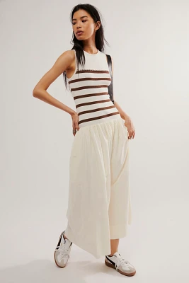 SOVERE Rhythm Stripe Mix Dress