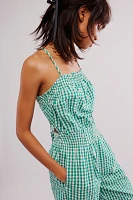 Retro Heatwave Gingham One-Piece