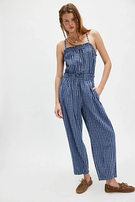 Retro Heatwave Gingham One-Piece