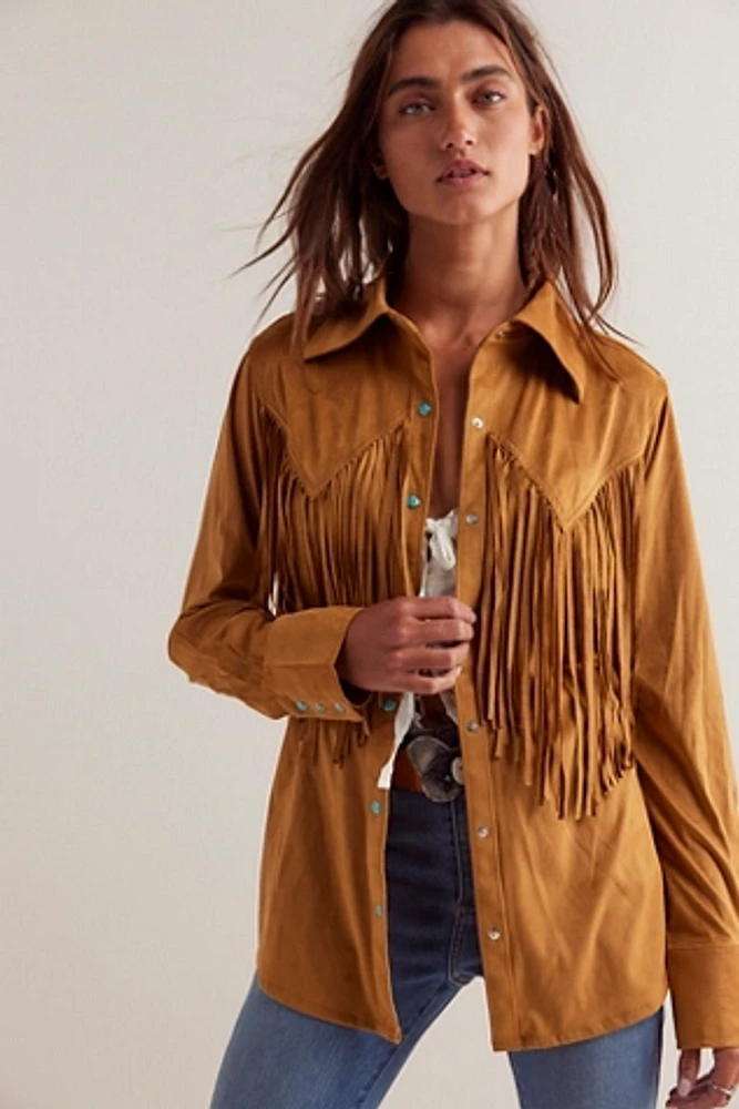 Wrangler x Lainey Wilson Fringe Shirt