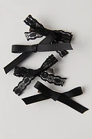 Camryn Lace Bow Set Of 4