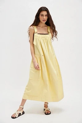 Machu Barrel Midi Dress