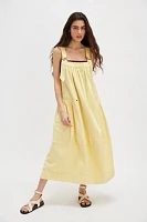 Machu Barrel Midi Dress