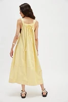 Machu Barrel Midi Dress