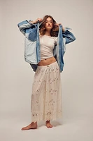 Butterfly Eyelet Lounge Pants