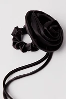 Regal Beauty Flower Scrunchie