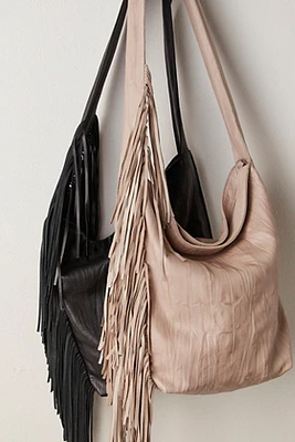 Asher Leather Fringe Bag