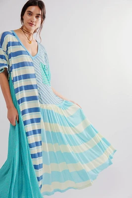 Shellyanne Striped Maxi Dress