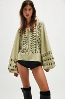 Savannah Embroidered Top