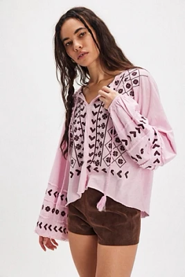 Savannah Embroidered Top