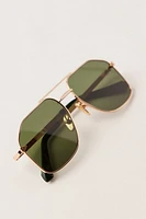 Karen Walker Pampel Metal Sunglasses