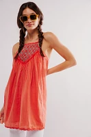 Crystal Cove Smocked Mini Dress