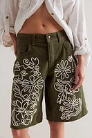 We The Free Cruisin' Soutache Long Shorts