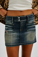 Diesel De-Hush-Mini Skirt