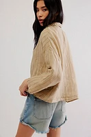 CP Shades Lissa Linen Stripe Shirt