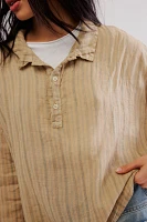 CP Shades Lissa Linen Stripe Shirt