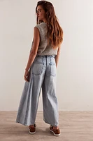 We The Free Folklore Cropped Jeans