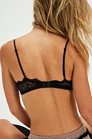 So Fine Scallop Lace Bralette