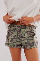 All Yours Camo Micro Shorts