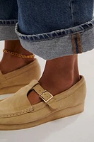 Clarks Wallabee T-Bar Mary Janes