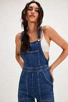 MOTHER High-Waisted Twister Overalls