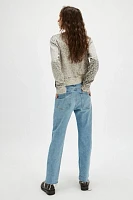 MOTHER The Scrapper Cuff Ankle Fray Jeans