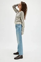 MOTHER The Scrapper Cuff Ankle Fray Jeans