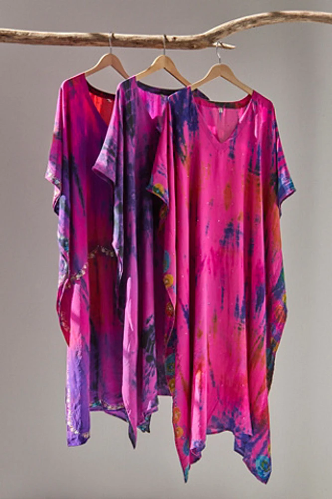 Sun Child Indigo Muse Kaftan