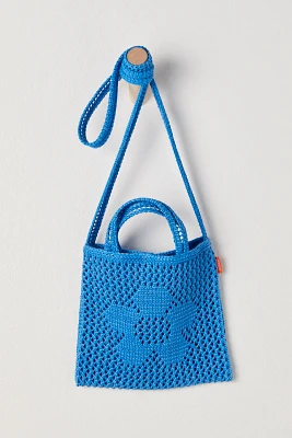 Verloop Raffia Flower Mini Tote