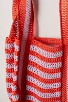 Verloop Raffia Stripe Tote