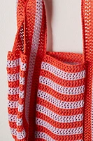 Verloop Raffia Stripe Tote