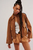 We The Free Blair Vegan Suede Jacket