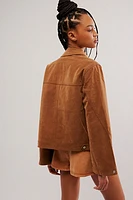 We The Free Blair Vegan Suede Jacket