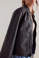 Blair Vegan Leather Jacket