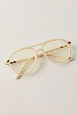 Clean Cut Aviator Bluelight Glasses