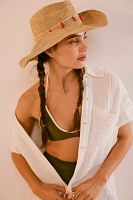 Spicy Sweet Raffia Cowboy Hat