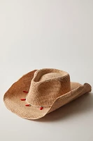 Spicy Sweet Raffia Cowboy Hat
