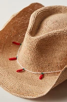 Spicy Sweet Raffia Cowboy Hat