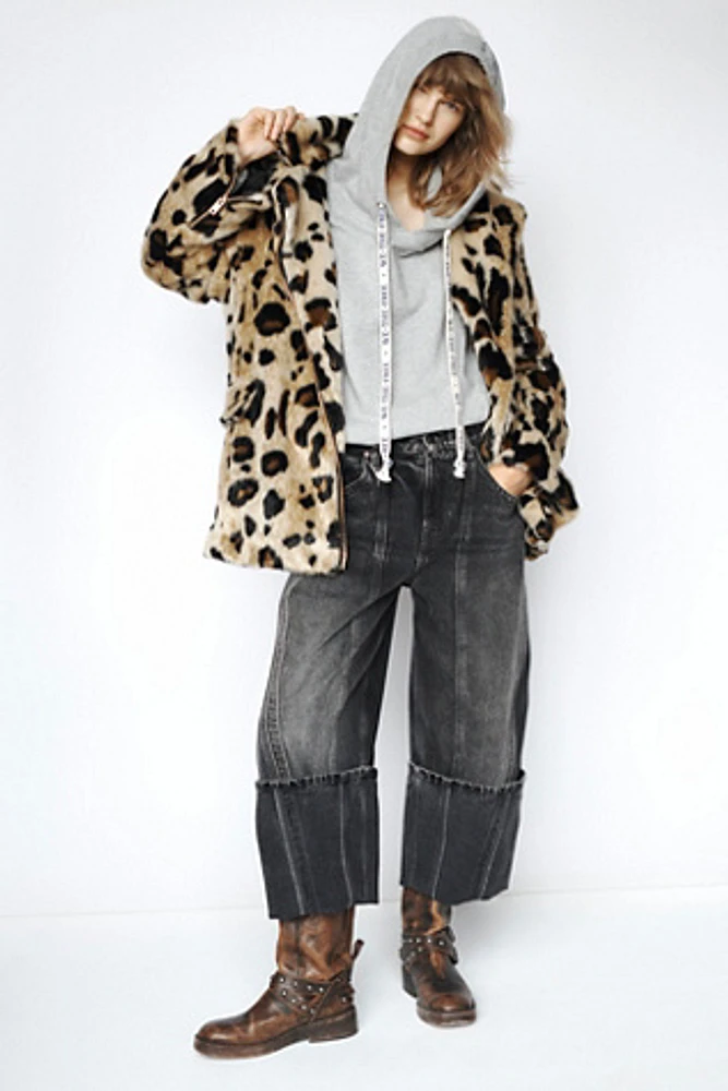 Bella Leopard Coat