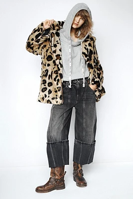 Bella Leopard Coat