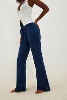 NSF Rusty Side Slit Flare Pants