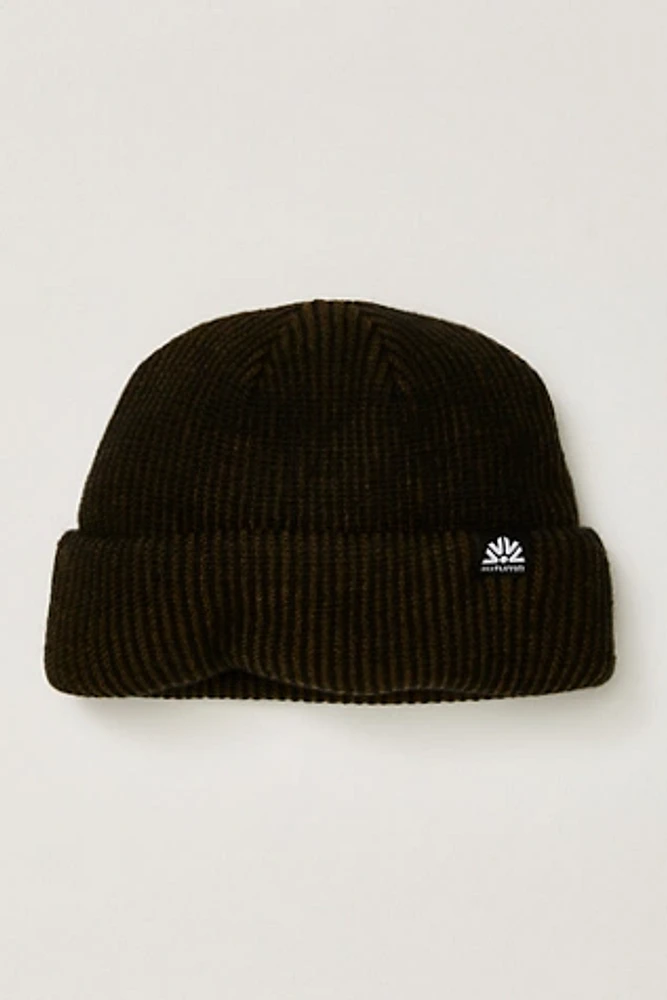 Cord Double Roll Beanie