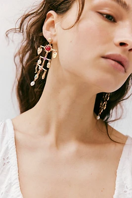 Maxy Charm Dangle Earrings