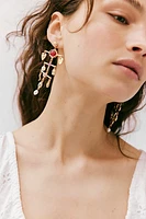 Maxy Charm Dangle Earrings