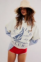 Yacht Club Short-Sleeve Sweatshirt