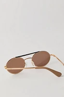 Lele Sadoughi Anaheim Aviator Sunglasses