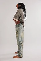 Magnolia Pearl Washed Denim Trousers