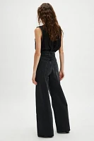 AGOLDE Dame High Rise Wide-Leg Jeans