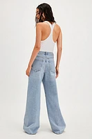 AGOLDE Dame High Rise Wide-Leg Jeans